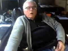 grandpa jerking off